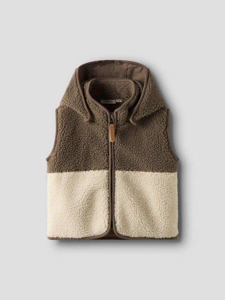 Lil' Atelier | Lajo Loose Vest | Turtledove / Shitake