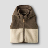 Lil' Atelier | Lajo loose vest | Turtle dove /shitake