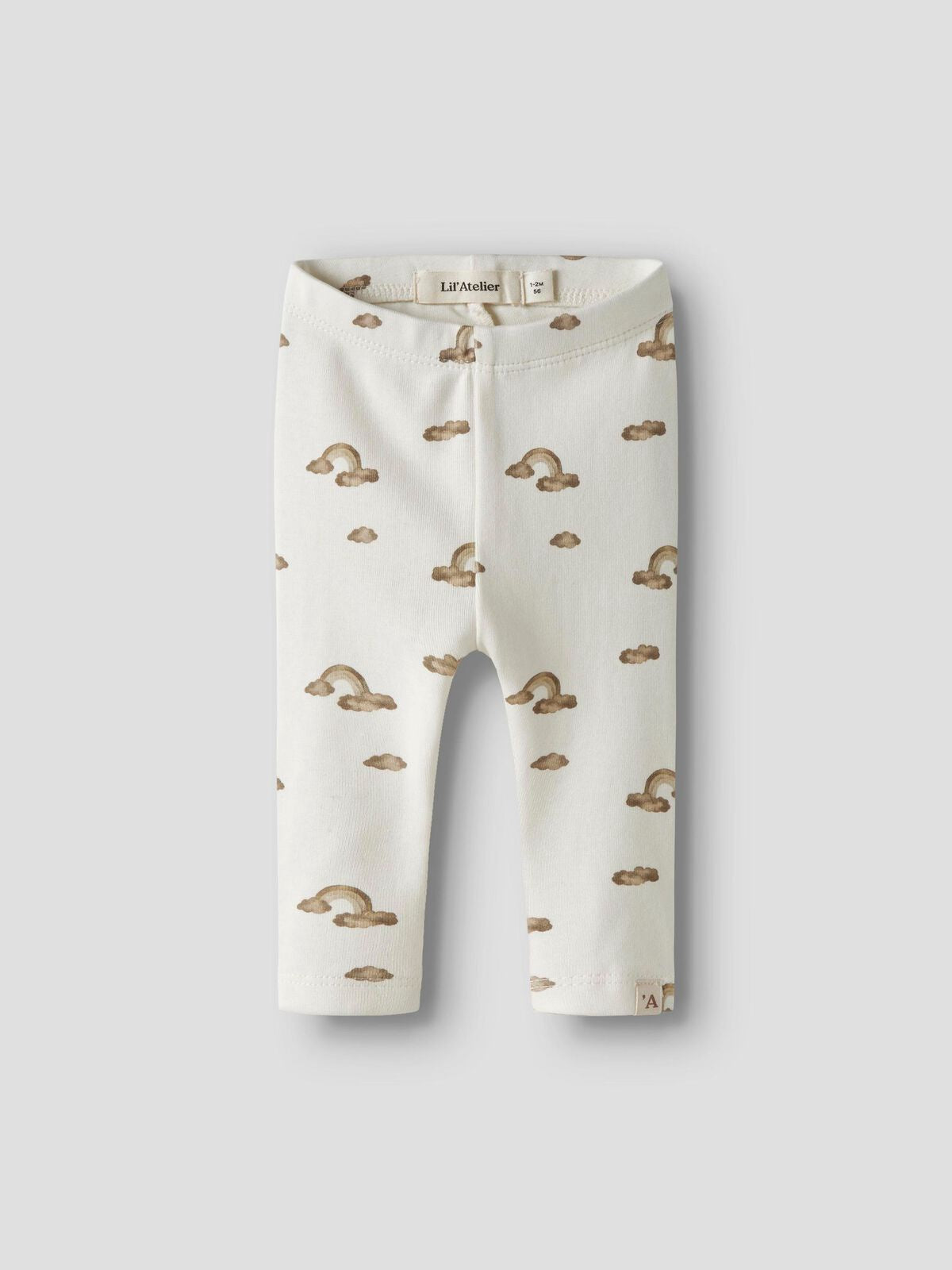 Lil' Atelier | Layo Kim Slim Legging | Coconut Milk / Rainbow