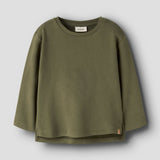 Lil' Atelier | London Rit Loose Sweater | Winter Moss