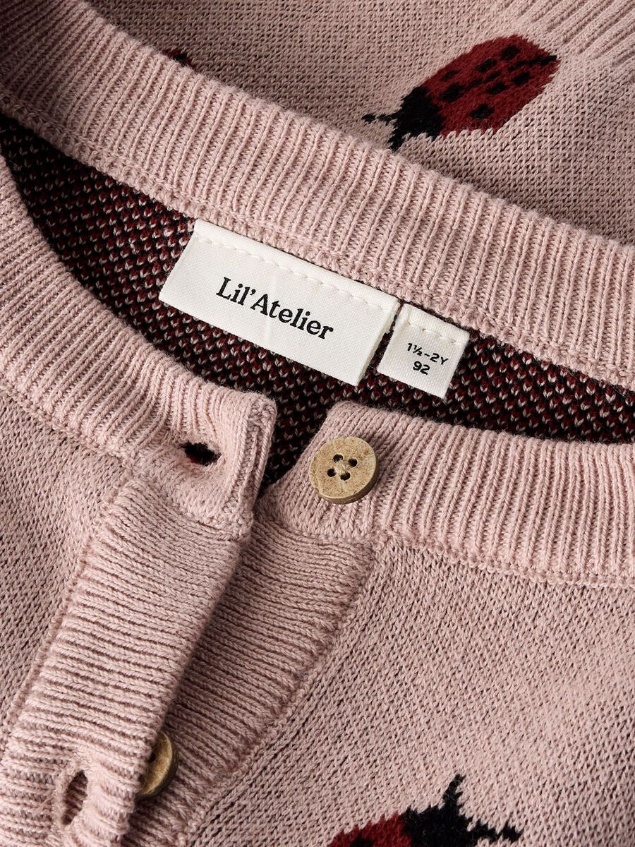 Lil' Atelier | Lulio Knit Vest | Misty Rose
