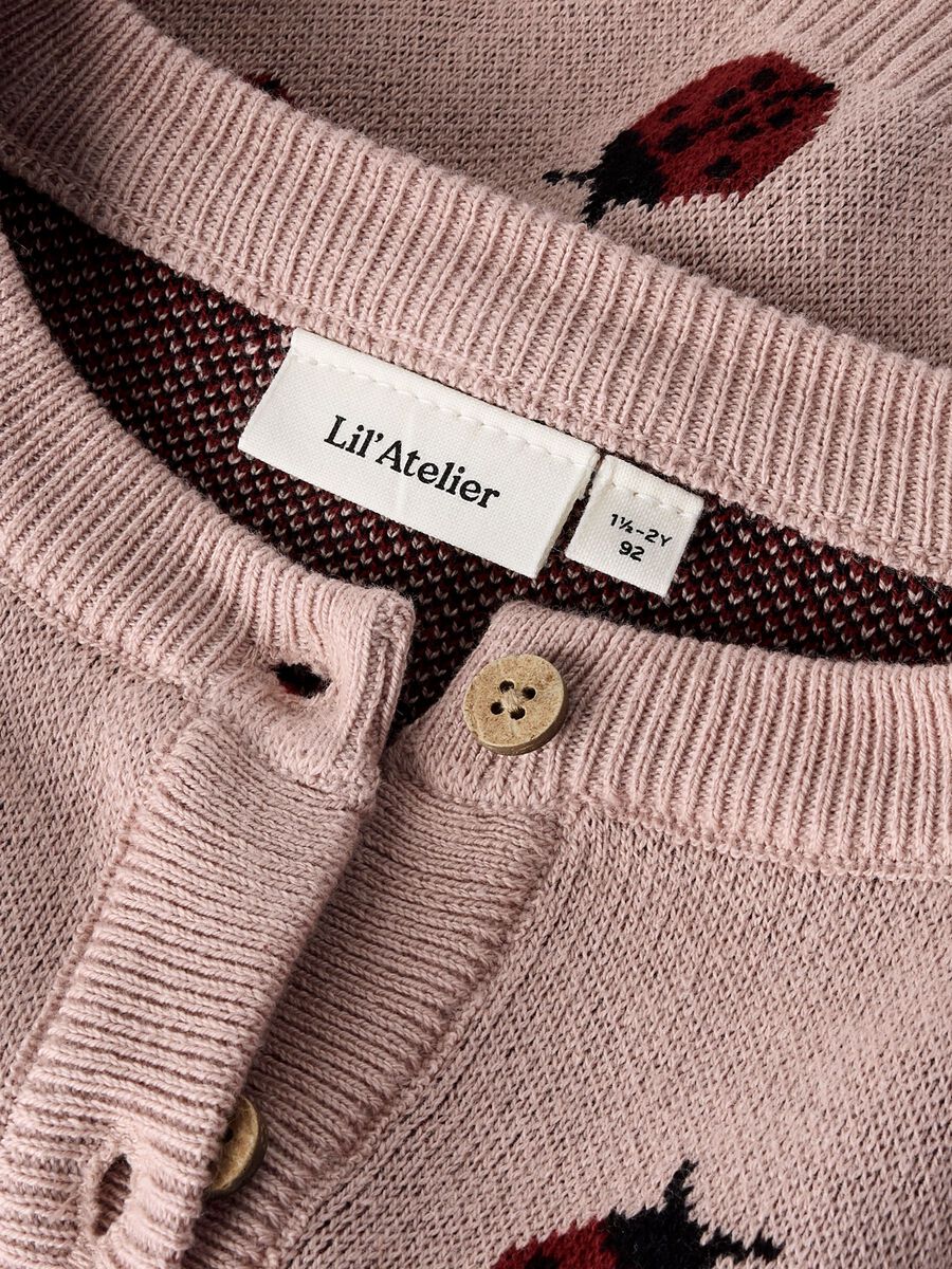 Lil' Atelier | Lulio Knit Vest | Misty Rose