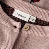 Lil' Atelier | Lulio Knit Vest | Misty Rose