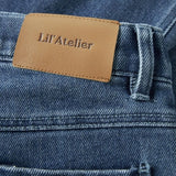 Lil' Atelier | Obello Wide Jeans | Dark Blue Denim
