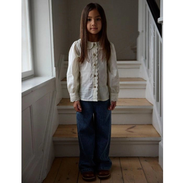 Lil' Atelier | Obello Wide Jeans | Dark Blue Denim