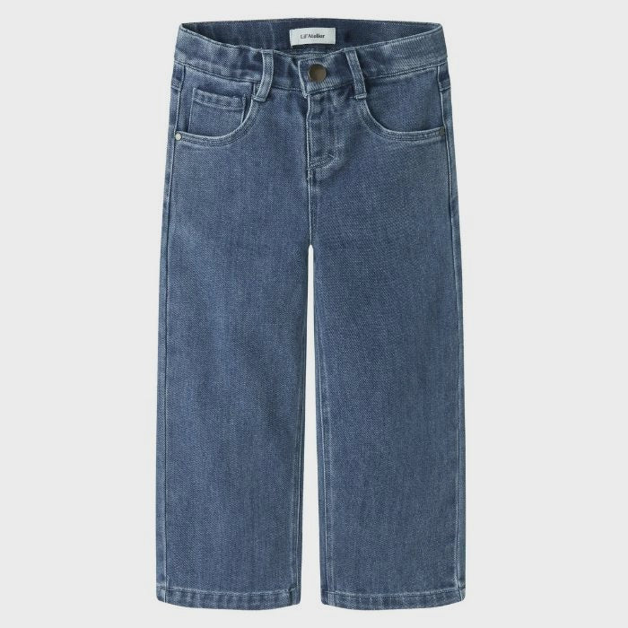 Lil' Atelier | Obello Wide Jeans | Dark Blue Denim