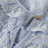 Lil' Atelier | Tessie LS Loose Shirt | Zen Blue