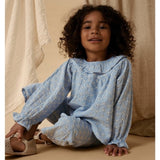 Lil' Atelier | Tessie LS loose shirt zen blue