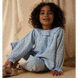 Lil' Atelier | Tessie Wide Pant | Zen Blue