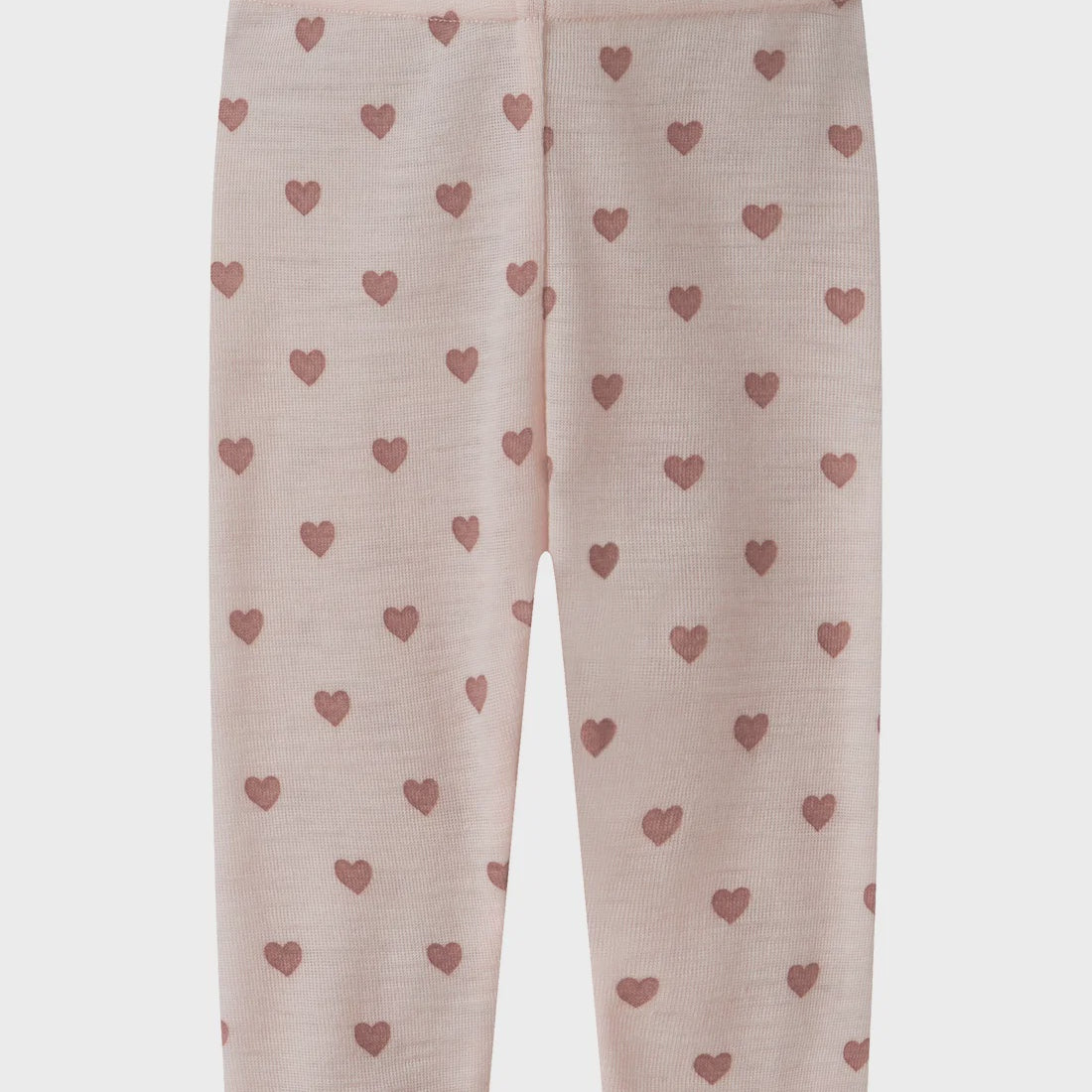 Lil'Atelier | Noel wool legging - Morganite heart