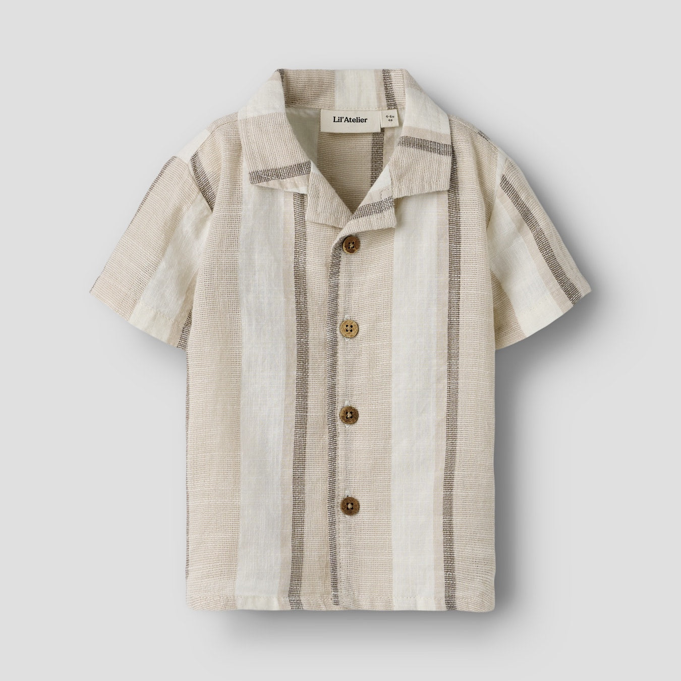 Lil'atelier | Fibert loose shirt - Coconut milk