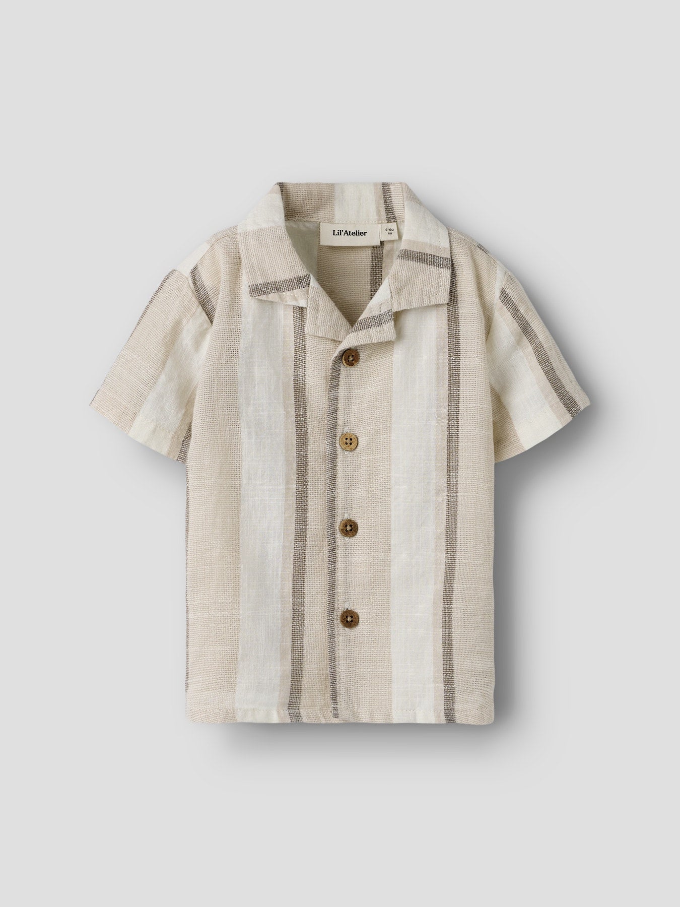 Lil'atelier | Fibert loose shirt - Coconut milk