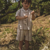 Lil'atelier | Fibert loose shorts coconut milk