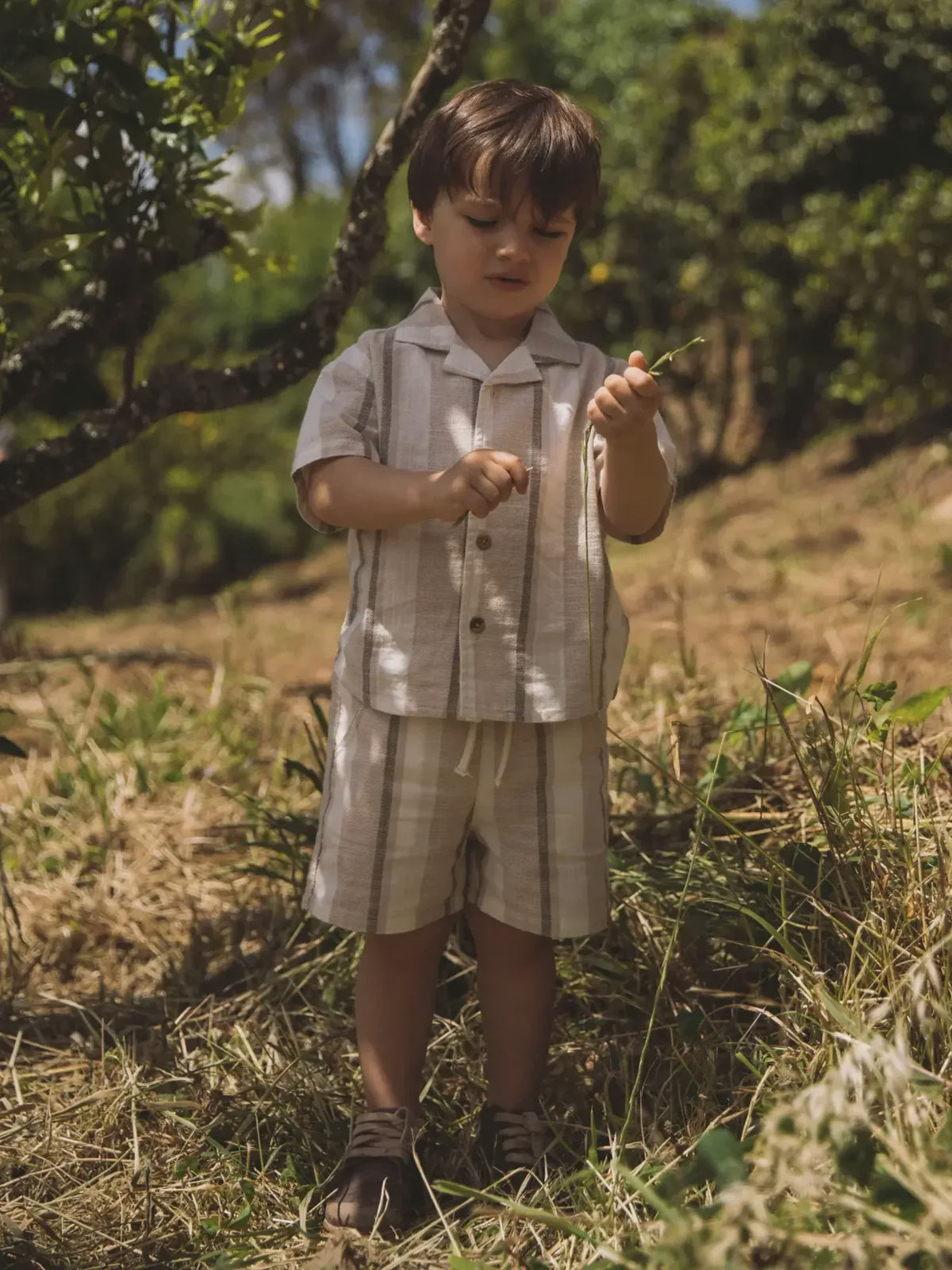 Lil'atelier | Fibert loose shorts coconut milk