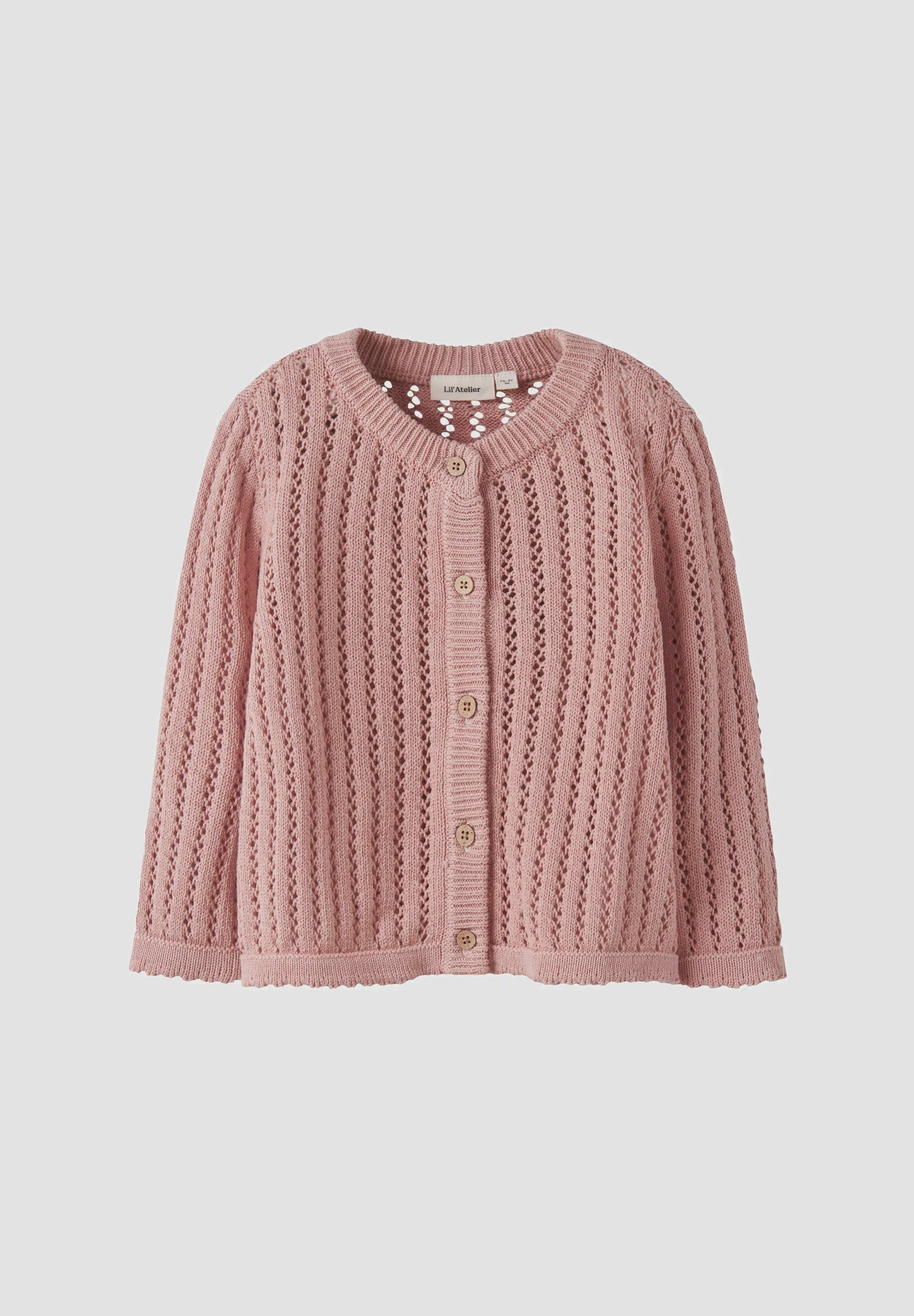 Lil'atelier | Flulio knit vest - Misty rose