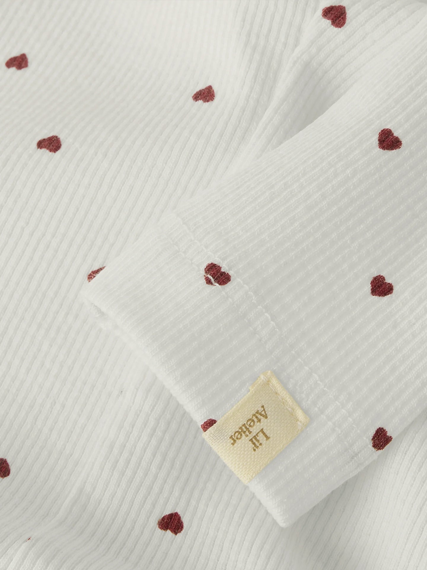 Lil'atelier | Gago slim legging - coconut milk heart