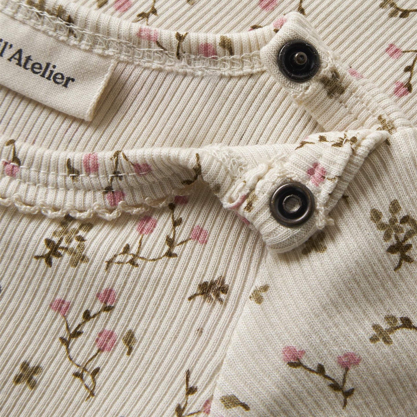 Lil'atelier | Lago mau slim body - rose flower