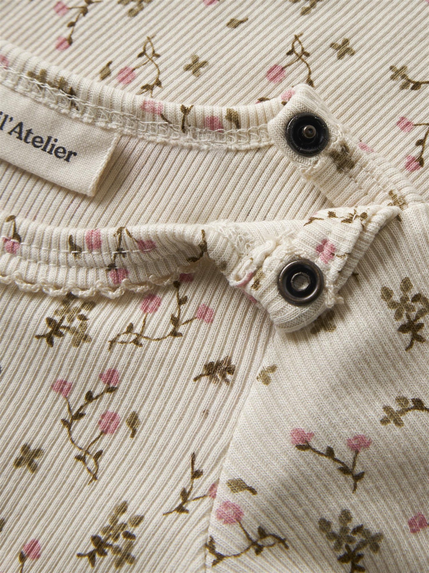 Lil'atelier | Lago mau slim body - rose flower