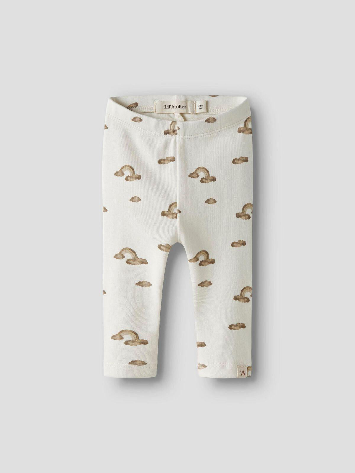 Lil’atelier | Layo Kim slim legging | Coconut milk/rainbow