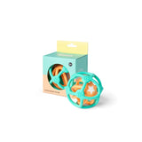Little L | Set van 2 sensorische ballen | Groen & Oranje