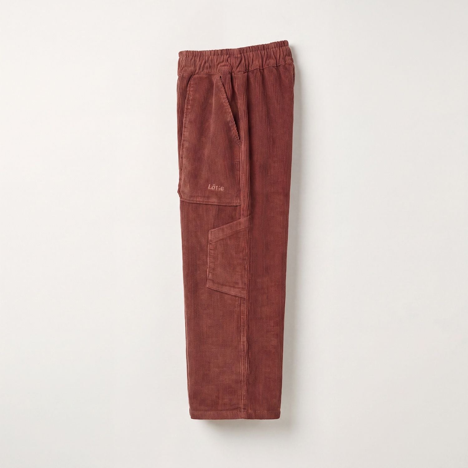 Lötiekids | Corduroy broek | Washed Brown