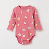 Lötiekids | Daisies baby romper | Pink Lemonade