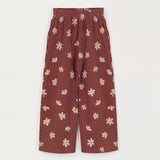 Lötiekids | Daisies mini corduroy broek | Washed Brown
