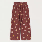 Lötiekids | Daisies mini corduroy broek | Washed Brown