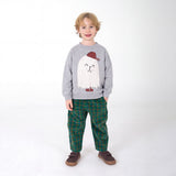 Lötiekids | Good Monster sweater | Medium Grey Melange