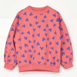 Lötiekids | Hearts sweater | Coral