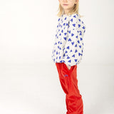Lötiekids | Hearts sweater | Light Grey Melange