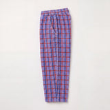 Lötiekids | Plaid wide corduroy broek | Lavender