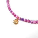 Love Issue - Necklace | Shell fuchsia