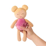 LullaBaby Badpop met Accessoires in Mandje Roze