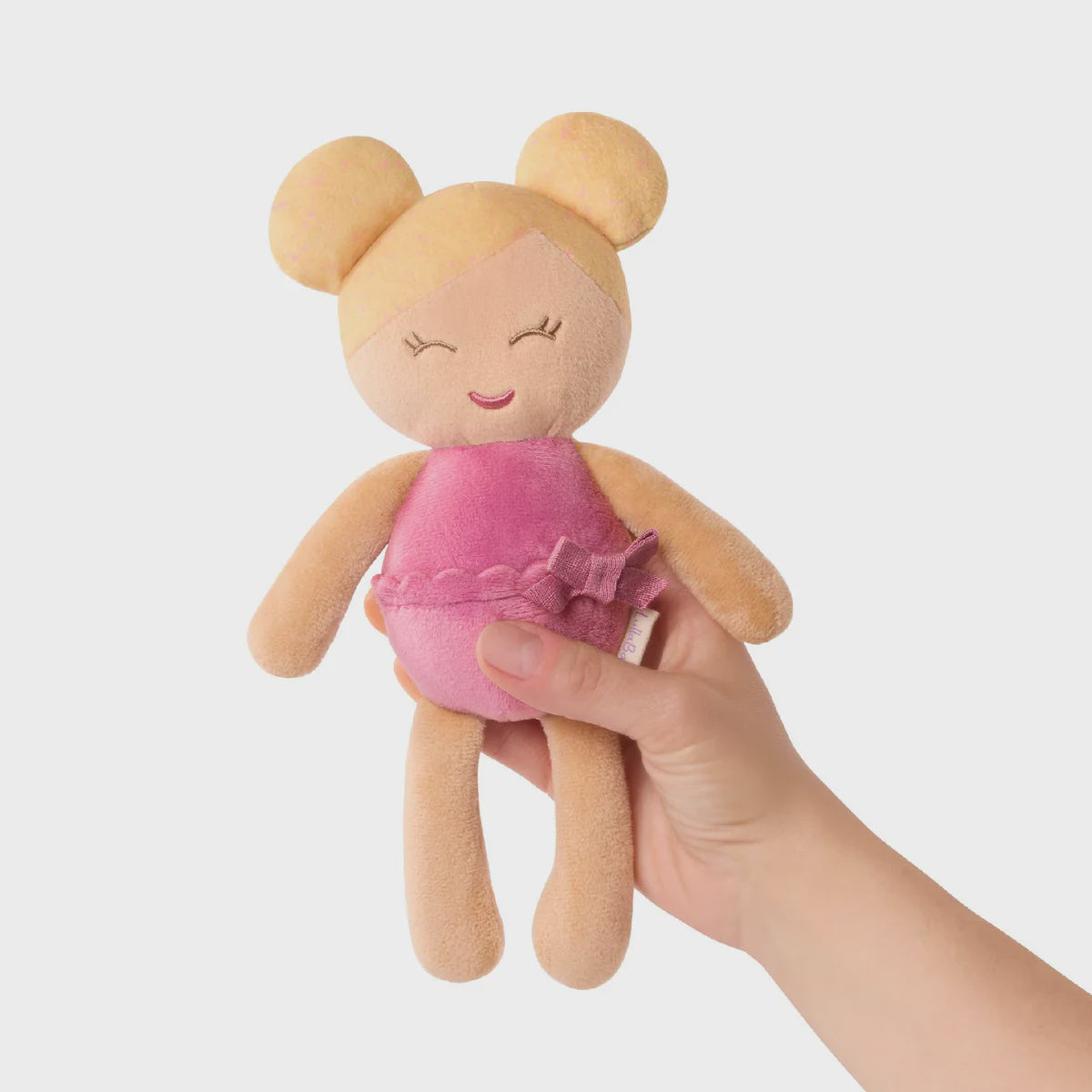 LullaBaby Kleine Pluche Badpop Blond Haar