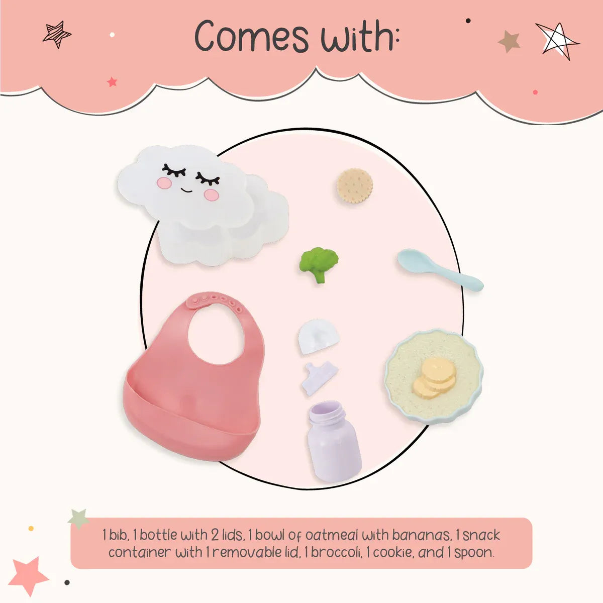 LullaBaby | Maaltijd Accessoireset (PRE - ORDER)