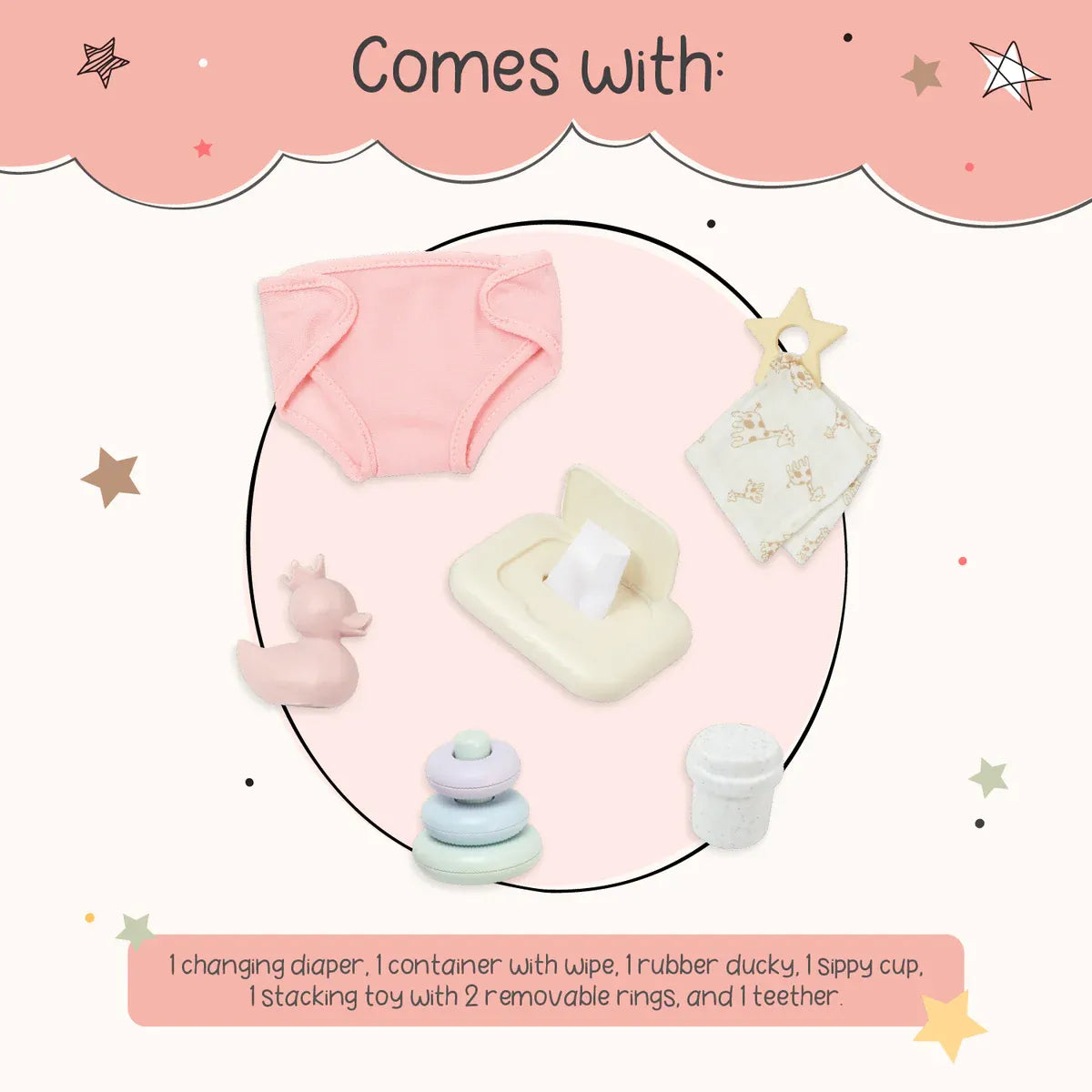 LullaBaby Newborn Verzorgingsset
