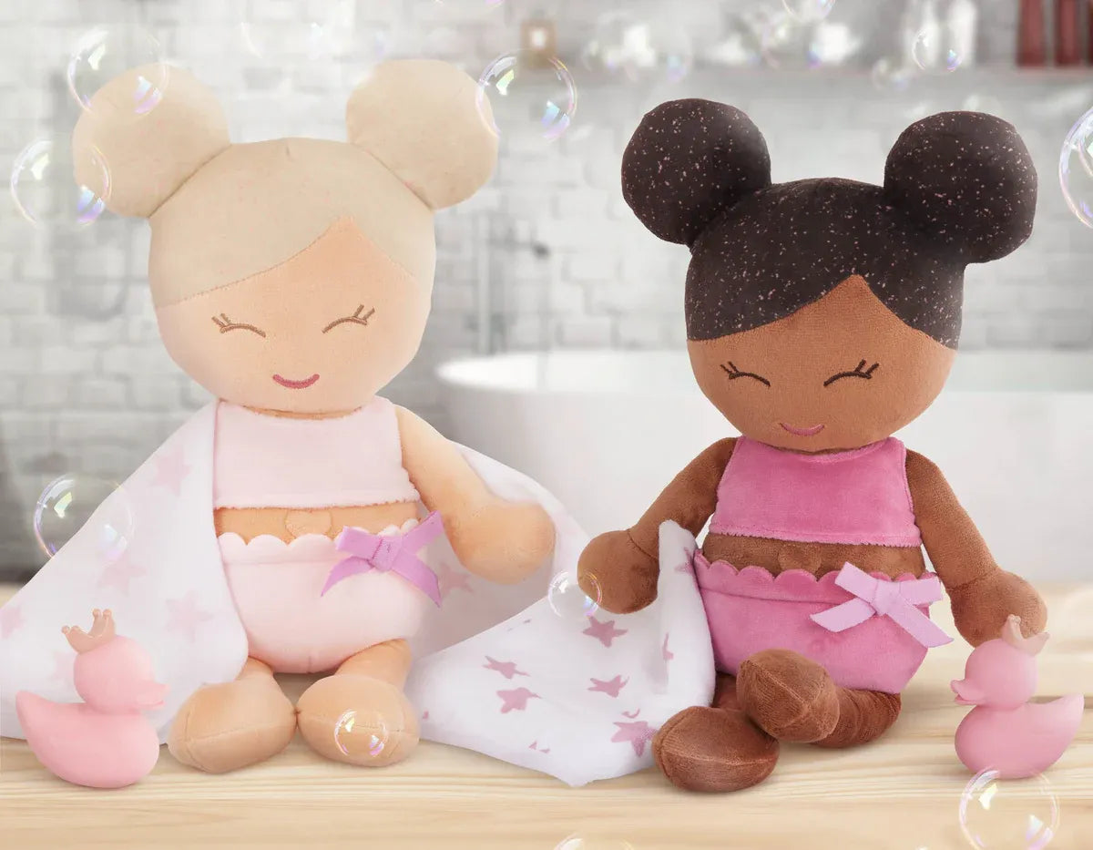 LullaBaby Pluche Badpop met Accessoire (LBY7262)