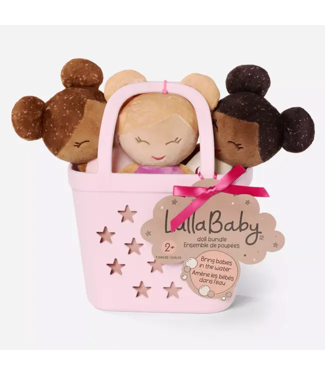 LullaBaby | Speelset met 3 Badpoppen ( PRE- ORDER)