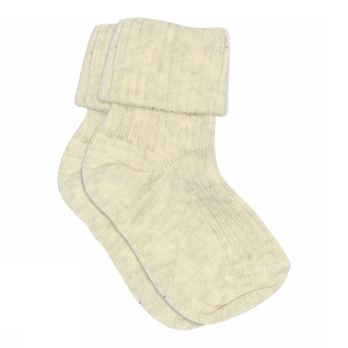 MP Denmark | Cotton baby socks | Creme melange