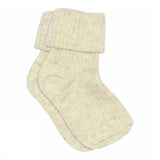 MP Denmark | Cotton baby socks | Creme melange