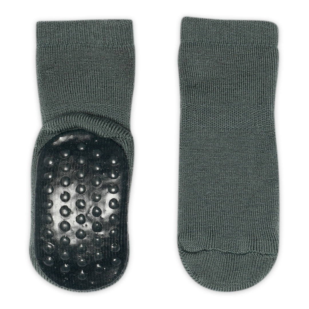 MP Denmark | Wool anti-slip socks | Dark Forest