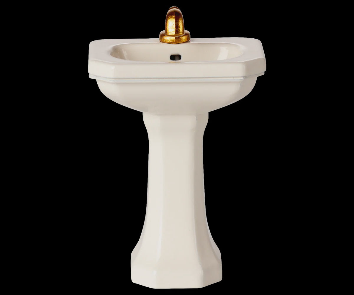 Maileg - Bathroom Sink Mouse - off white