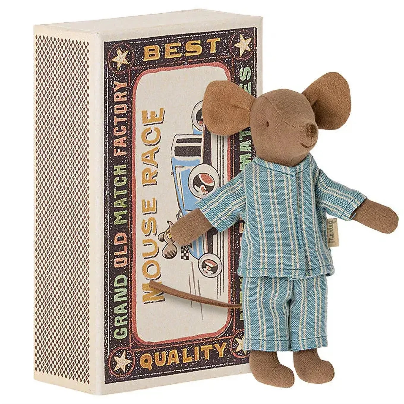 Maileg | Big brother mouse in matchbox