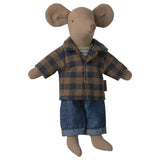 Maileg | Dad Mouse light brown