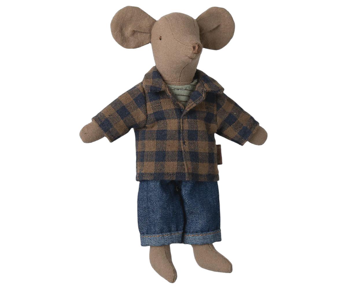 Maileg | Dad Mouse light brown