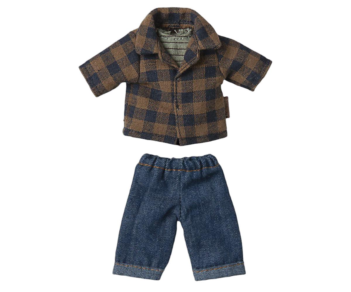 Maileg | Dad Mouse light brown