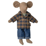 Maileg | Dad Mouse light brown
