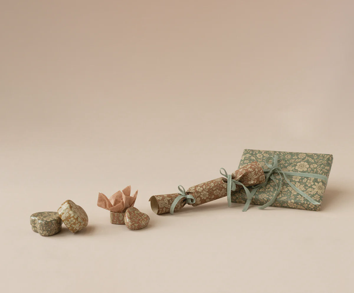 Maileg | Hartendoosje van 2 blue/ocher