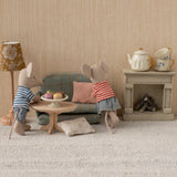 Maileg - Oval coffee table, Mouse - Nature